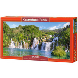 Puzzle 4000 dielikov – Vodopády v Chorvá...